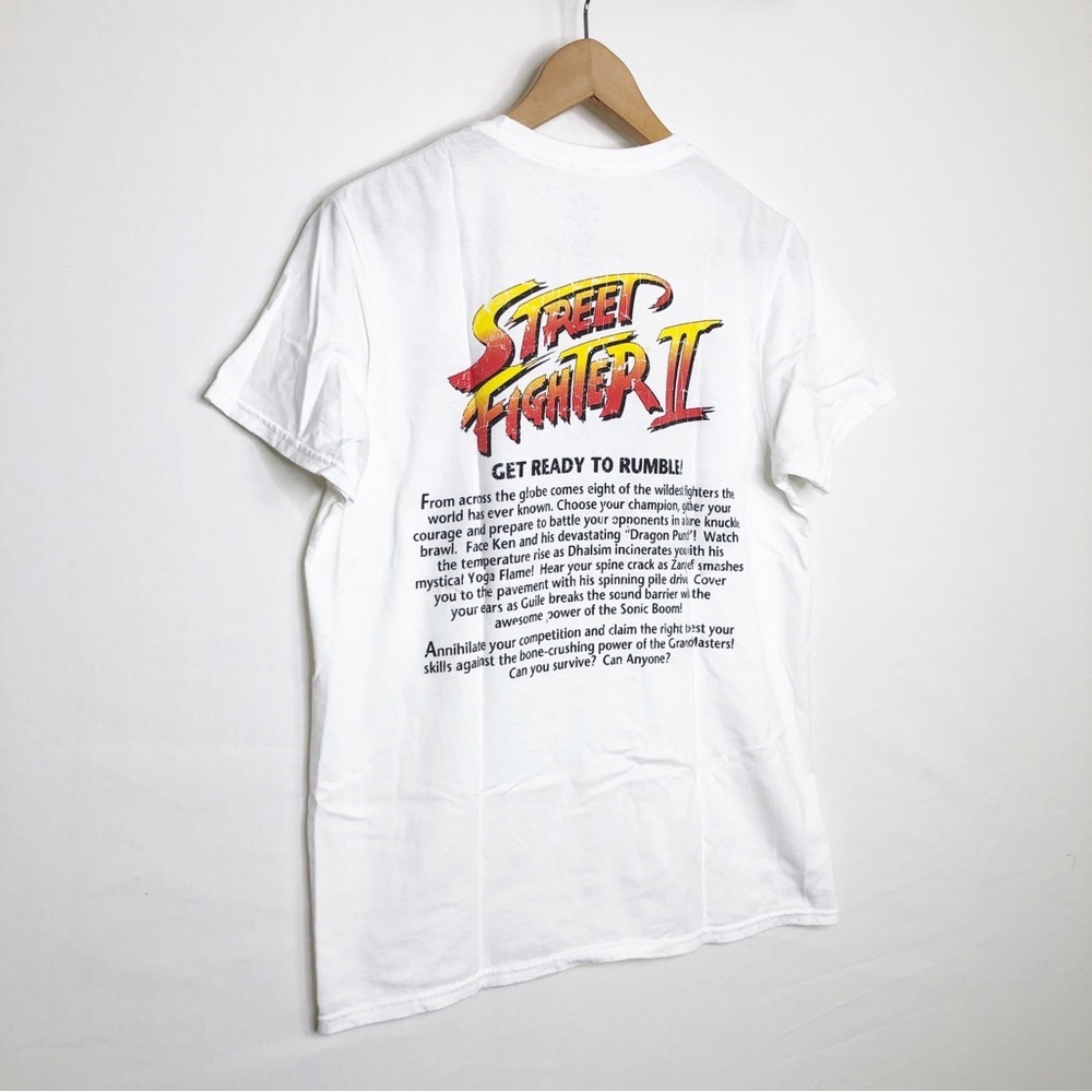 Street Fighter II Graphic Tee - White - Picture 7 of 8